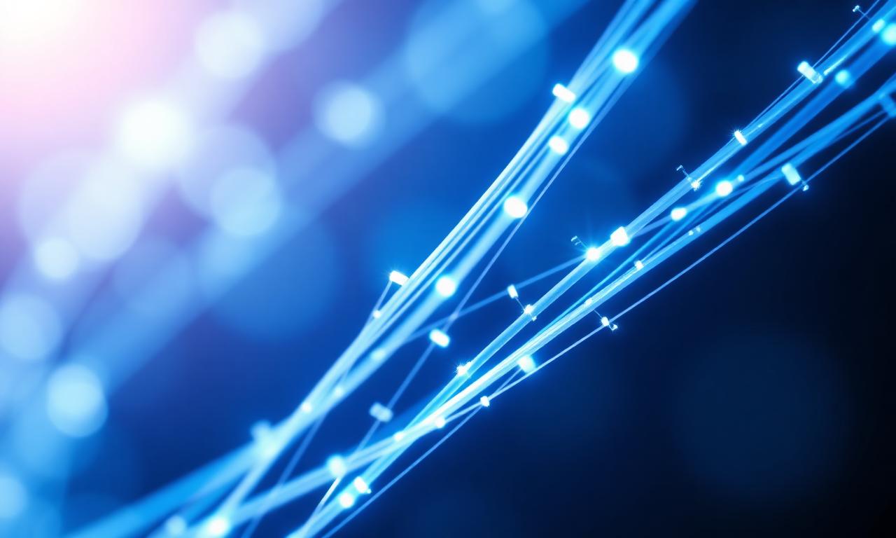 Fibra óptica de alta velocidade